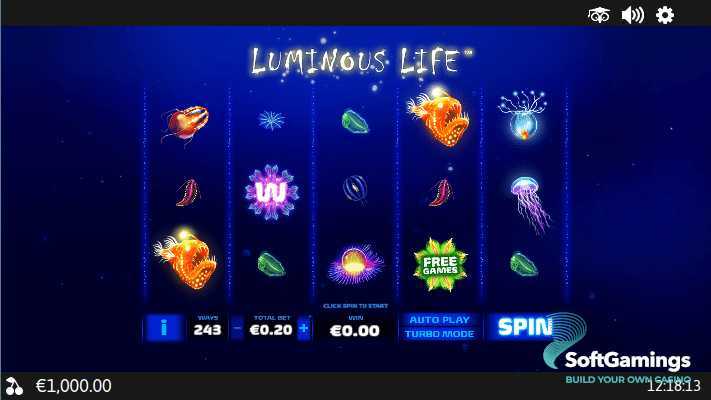 Play Luminous Life by Playtech