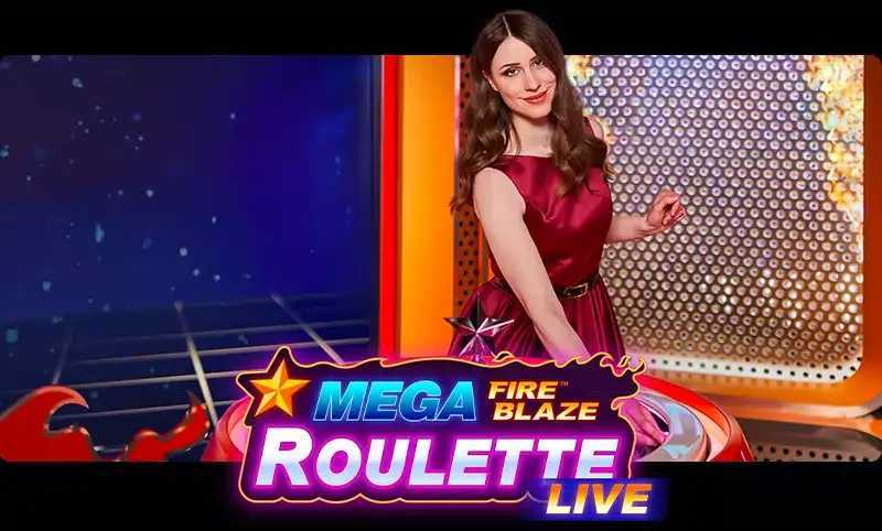 Play Mega Fire Blaze Roulette Live by Playtech