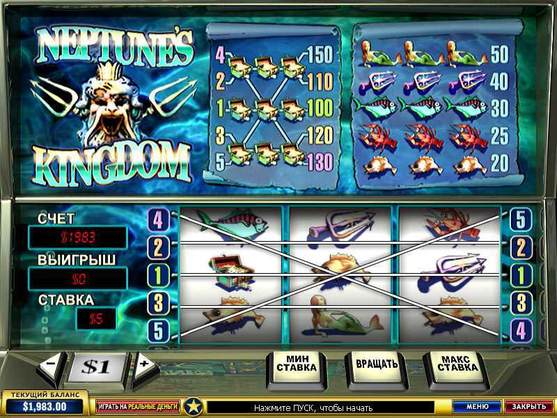 Play Neptunes Kingdom by Playtech