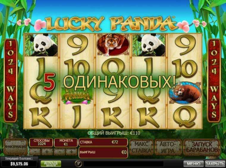 Play Panda Luck by Playtech