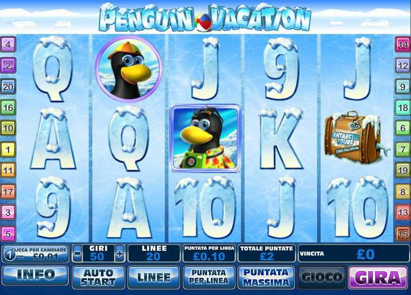 Play Penguin Vacation by Playtech