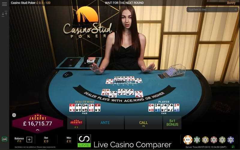 Play Poker Live by Playtech