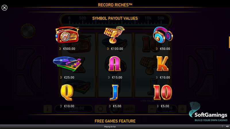 Play Record Riches! by Playtech