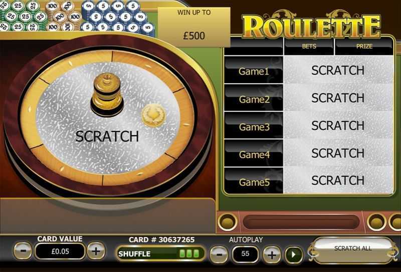 Play Roulette Scratch by Playtech