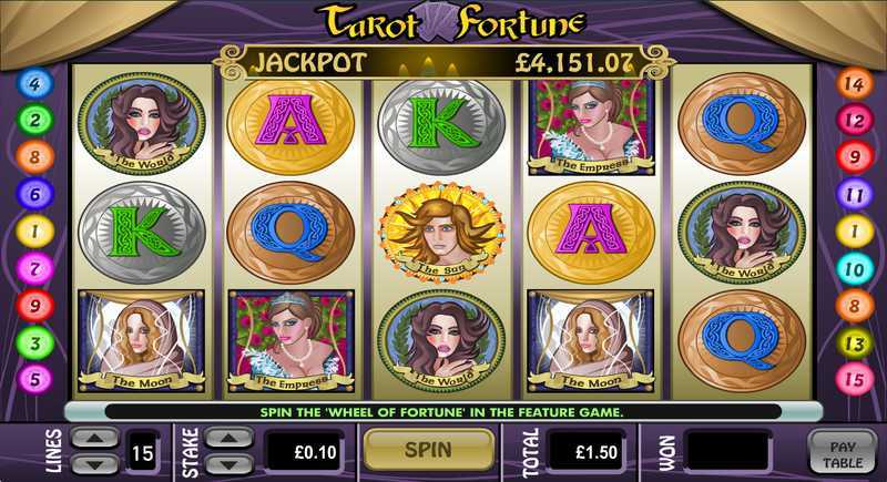 Play Tarot Fortune by Playtech