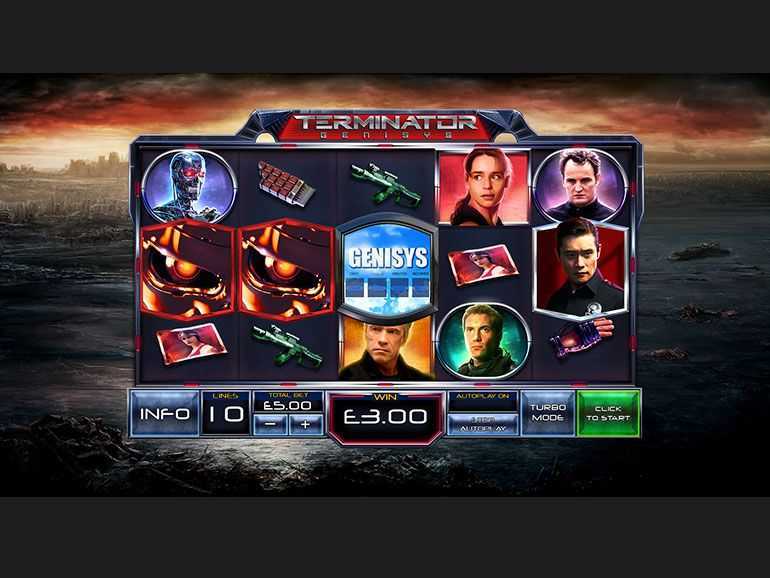 Play Terminator Genisys by Playtech