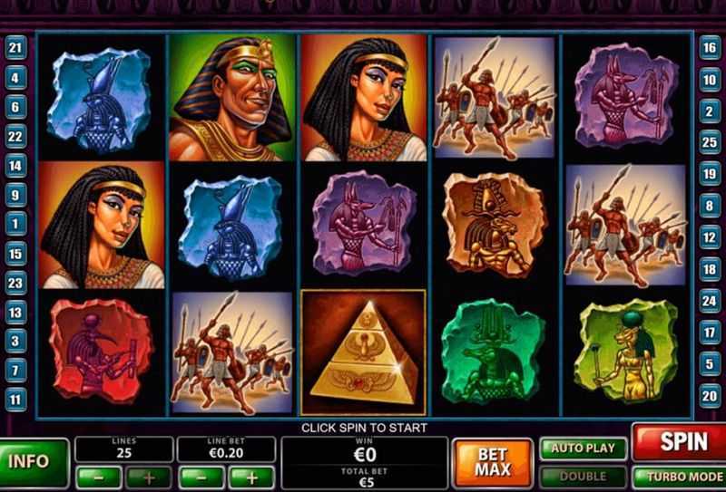 Play The Pyramid of Ramesses by Playtech