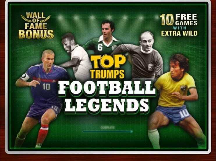 Play Top Trumps World Football Legends by Playtech