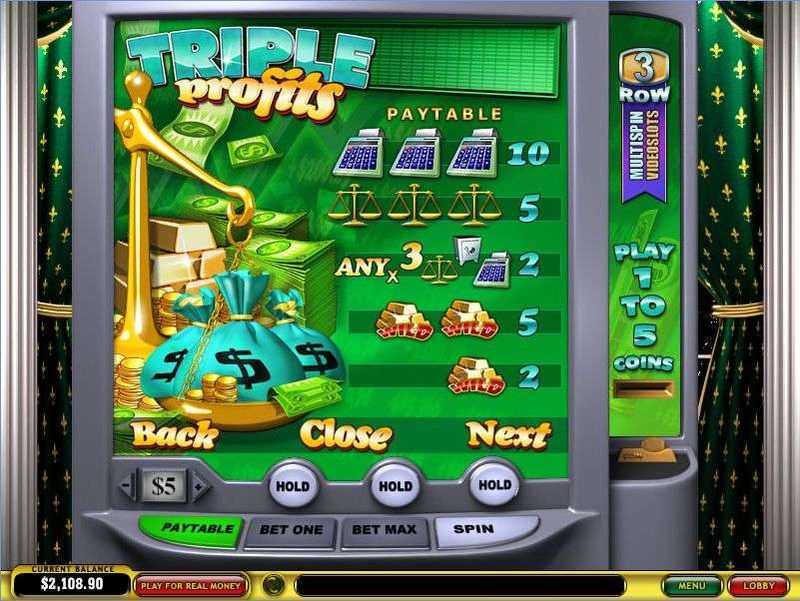 Play Triple Profits by Playtech