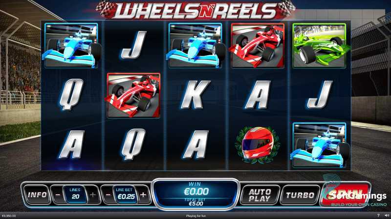 Play Wheels N' Reels by Playtech