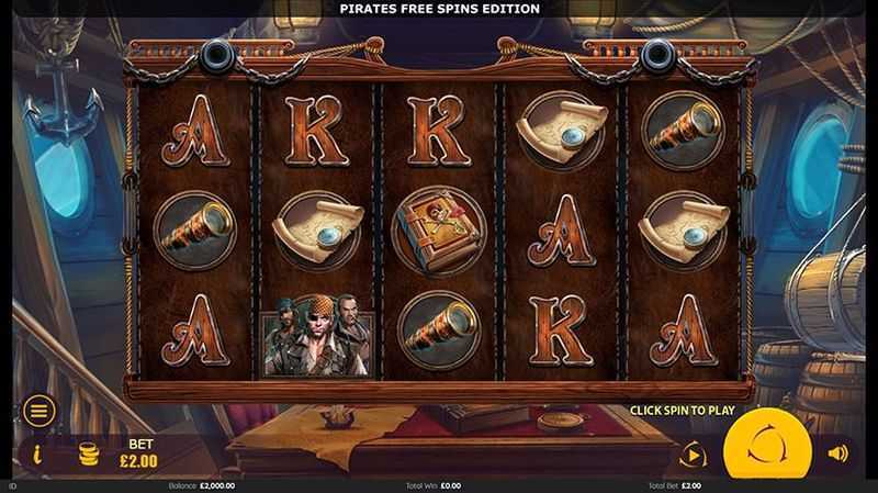 Play Pirates Free Spins Edition by Playzido