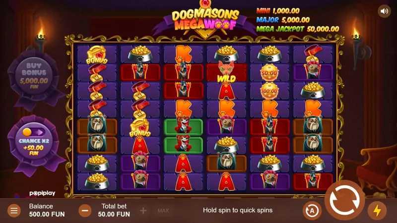 Play Dogmasons MegaWOOF by Popiplay