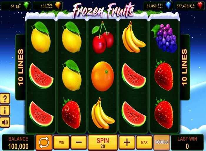 Slot Frozen Fruits