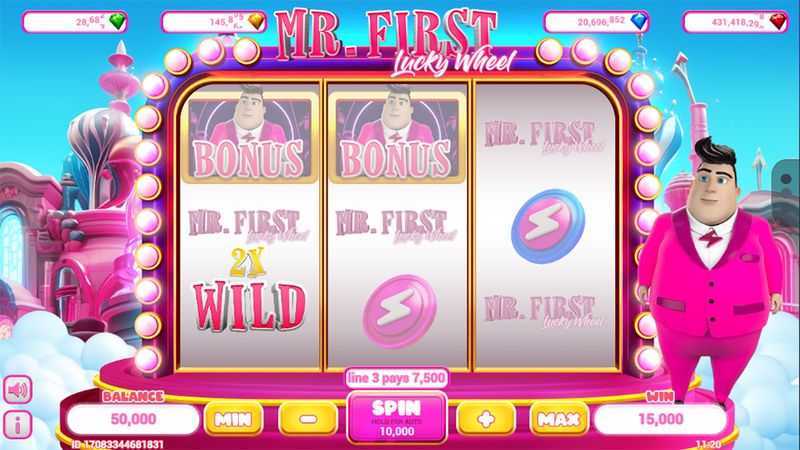 Play Mr. First Lucky Wheel by Popok Gaming