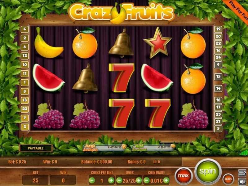 Play CrazyFruits by Portomaso Gaming