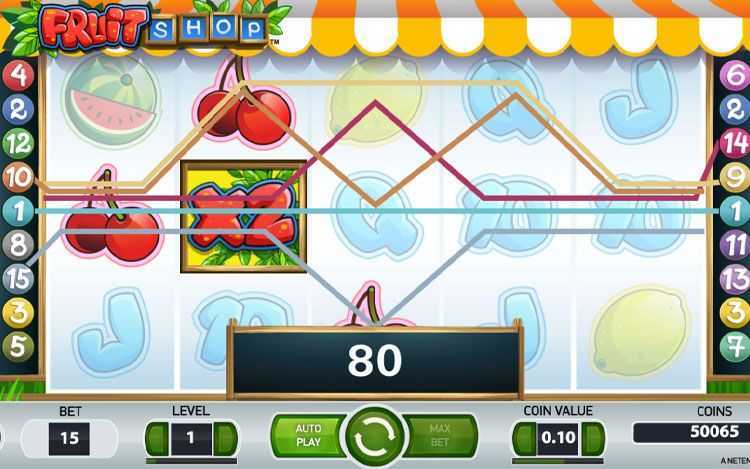 Play Fruit Shop by Portomaso Gaming