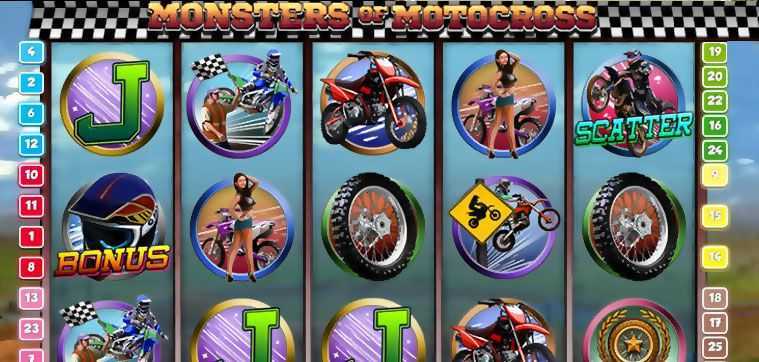 Play Monster of motocross by Portomaso Gaming