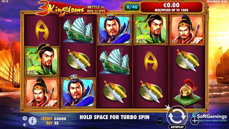 Play 3 Kingdoms – Battle of Red Cliffs by Pragmatic Play