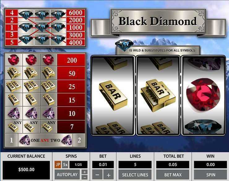 Play Black Diamond 5 Lines by Pragmatic Play