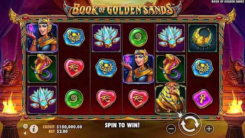 Play Book of Golden Sands by Pragmatic Play