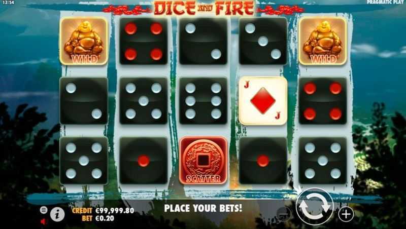 Play Dice and Fire by Pragmatic Play