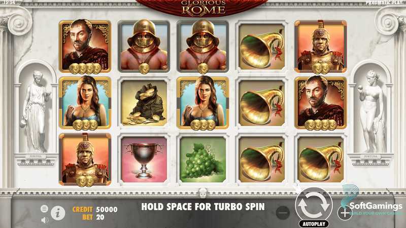 Play Glorious Rome by Pragmatic Play