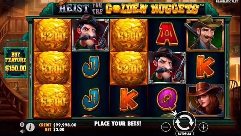 Play Heist for the Golden Nuggets by Pragmatic Play