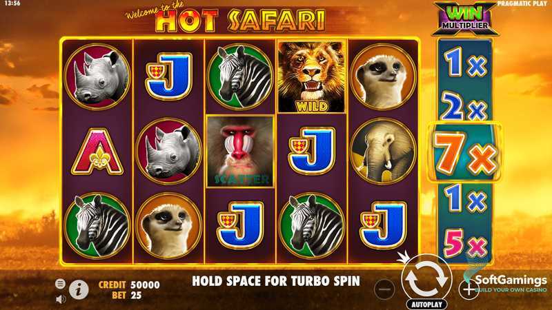 Play Hot Safari by Pragmatic Play