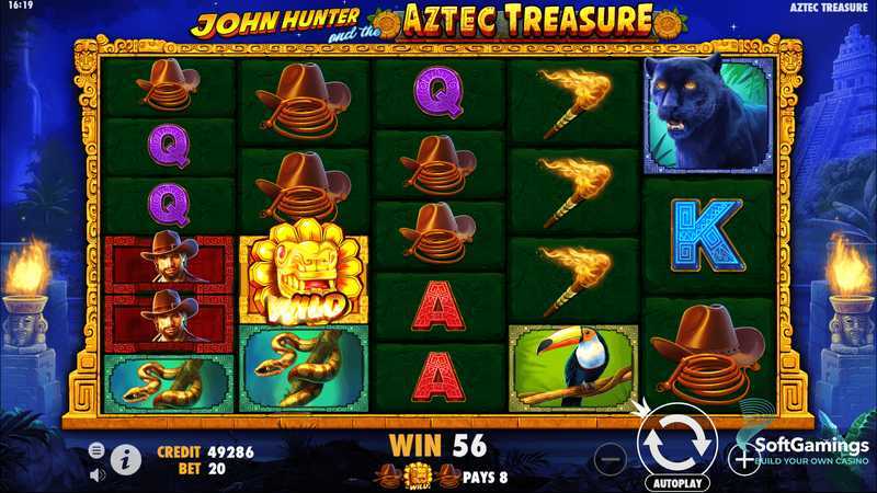 Play John Hunter and the Aztec Treasure by Pragmatic Play