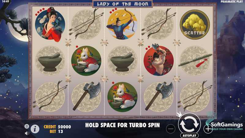 Play Lady of the Moon by Pragmatic Play