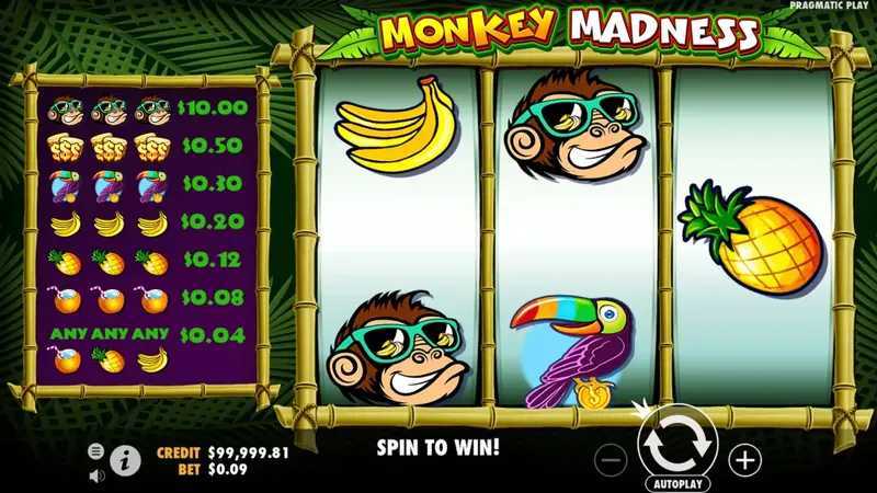 Play Monkey Madness by Pragmatic Play