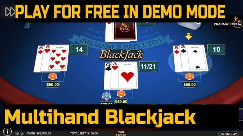 Play Multihand Blackjack by Pragmatic Play