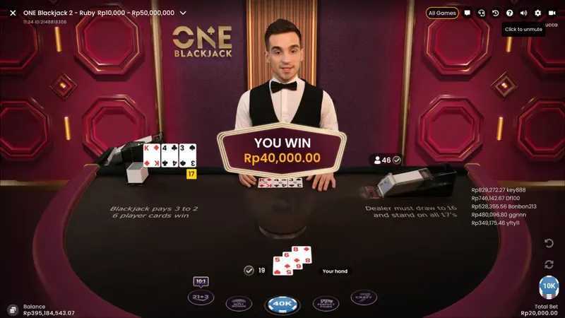 Play ONE Blackjack by Pragmatic Play