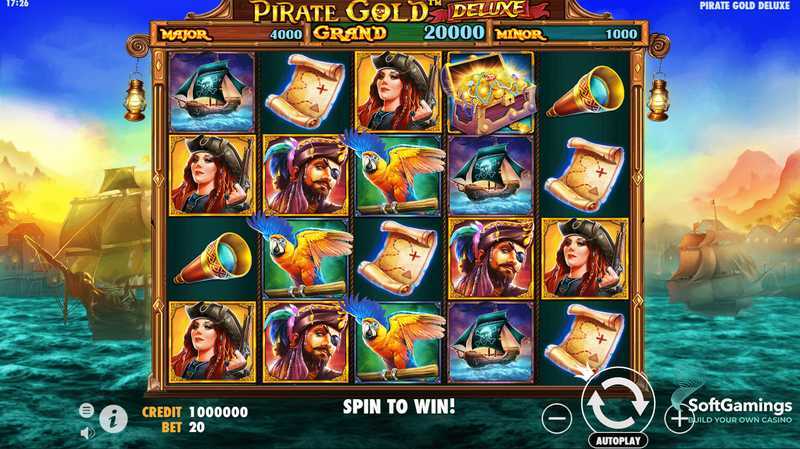 Play Pirate Gold Deluxe by Pragmatic Play