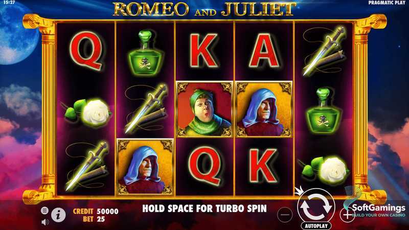 Play Romeo and Juliet by Pragmatic Play