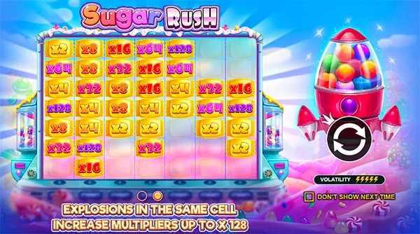 Play Sugar Rush 2015 by Pragmatic Play