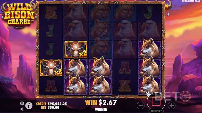 Play Wild Bison Charge by Pragmatic Play