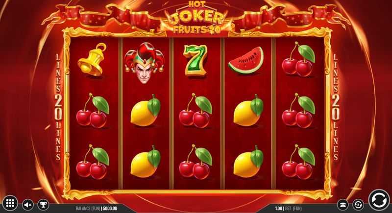 Play Hot Joker Fruits 20 by Prospect Gaming