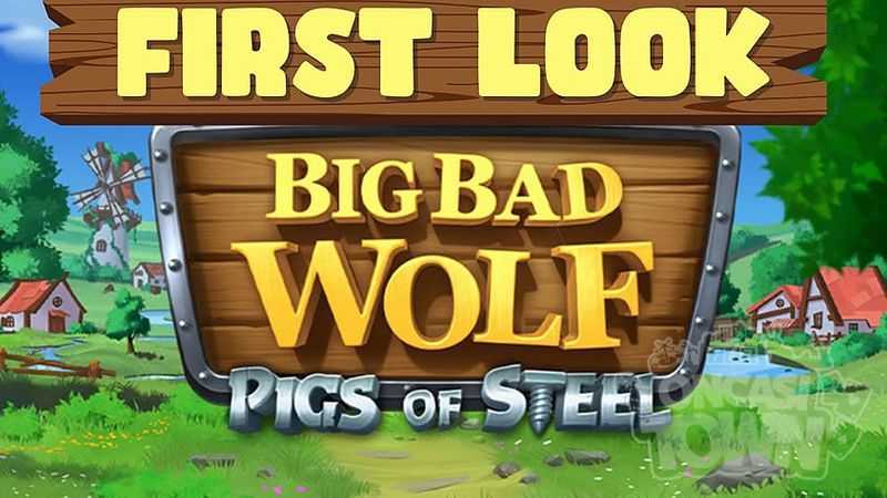 Play Big Bad Wolf: Pigs of Steel by Quickspin