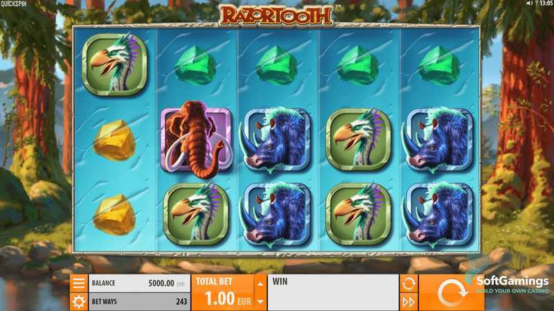 Play Razortooth by Quickspin