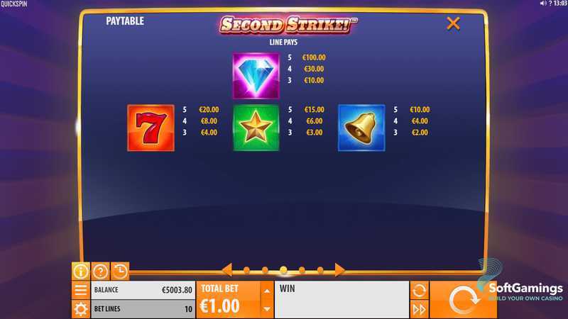Second Strike Quickspin Second Strike Quickspin