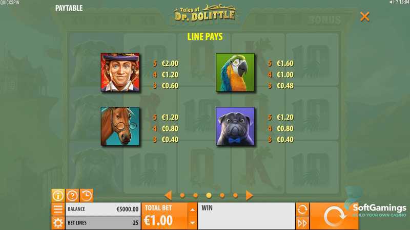 Play Tales of Dr. Dolittle by Quickspin