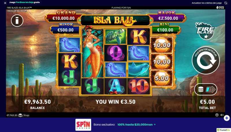 Play Fire Blaze Isla Baja by Rarestone Gaming
