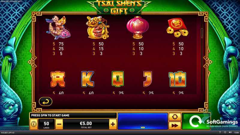 Play Tsai Shen's Gift by Rarestone Gaming