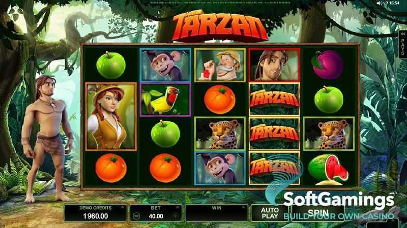 Play Tarzan by Ready Play Gaming