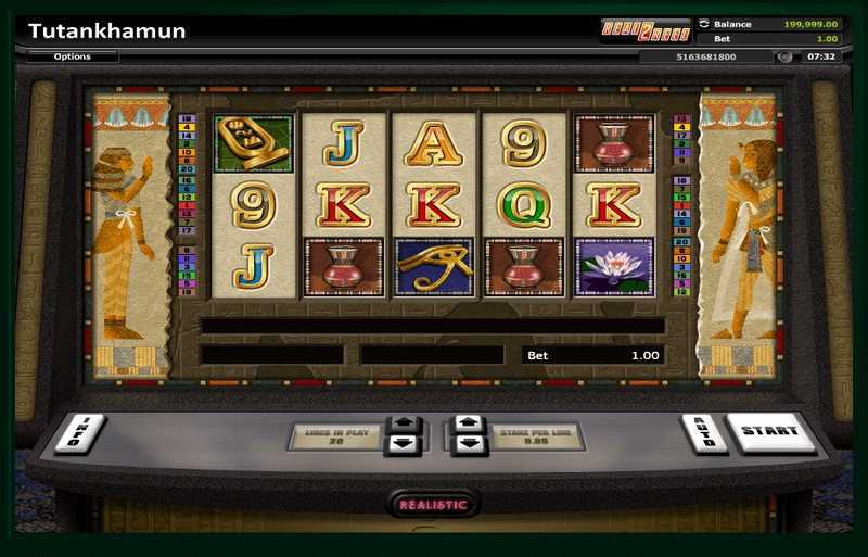 Play Tutankhamun by Realistic