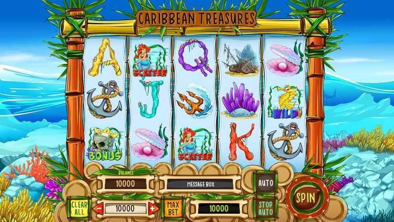 Play Caribbean Treasure by Red Rake