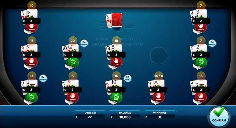 Play Fast Blackjack by Red Rake