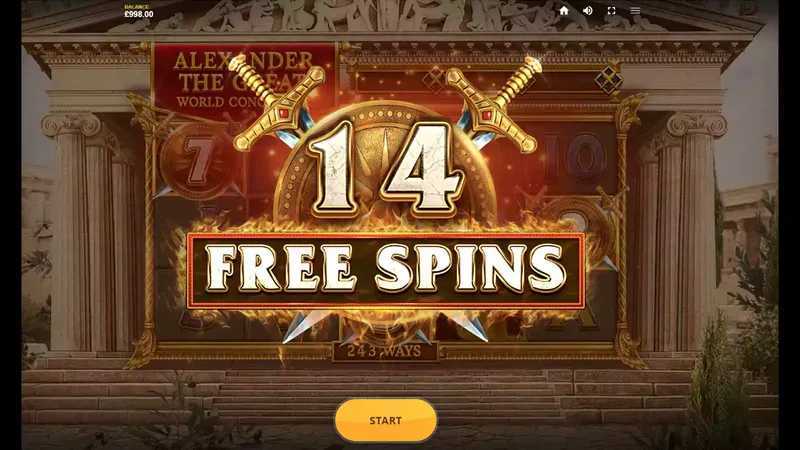 Slot Alexander The Great World Conqueror