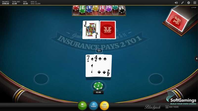 Play Classic Blackjack by Red Tiger